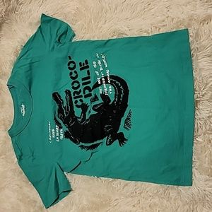 Oshkosh, Boy's T-shirt Size 8, Crocodile
